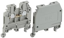 Зажим наборный IEK ЗНИ-2,5 L "фаза" 24А 2,5мм2 серый картинка 